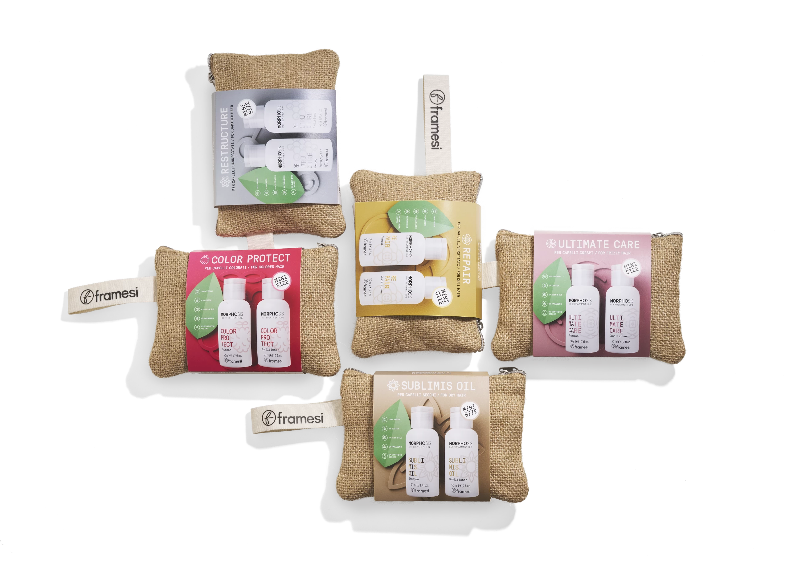 MORPHOSIS REPAIR TRAVEL SIZE SH+COND & POCHETTE - Imagen 2