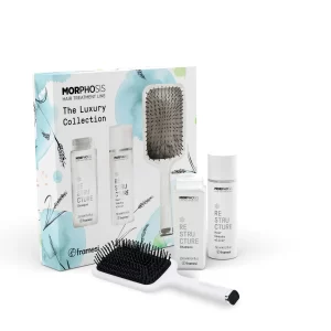 Morphosis Restructure The Luxury Collection | Set Shampoo + Elixir + Cepillo Edición Limitada | Framesi